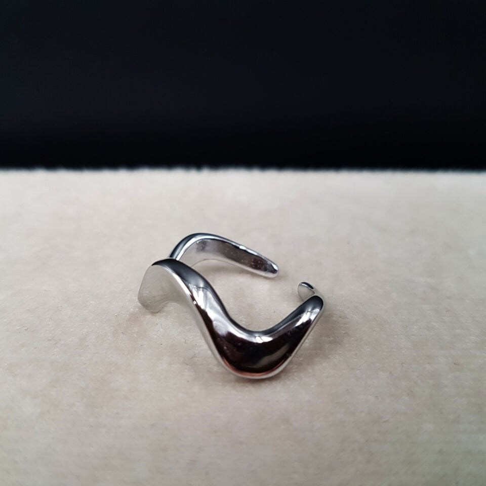 Lüle Tasarım Gümüş Renk Kadın Çelik Yüzük